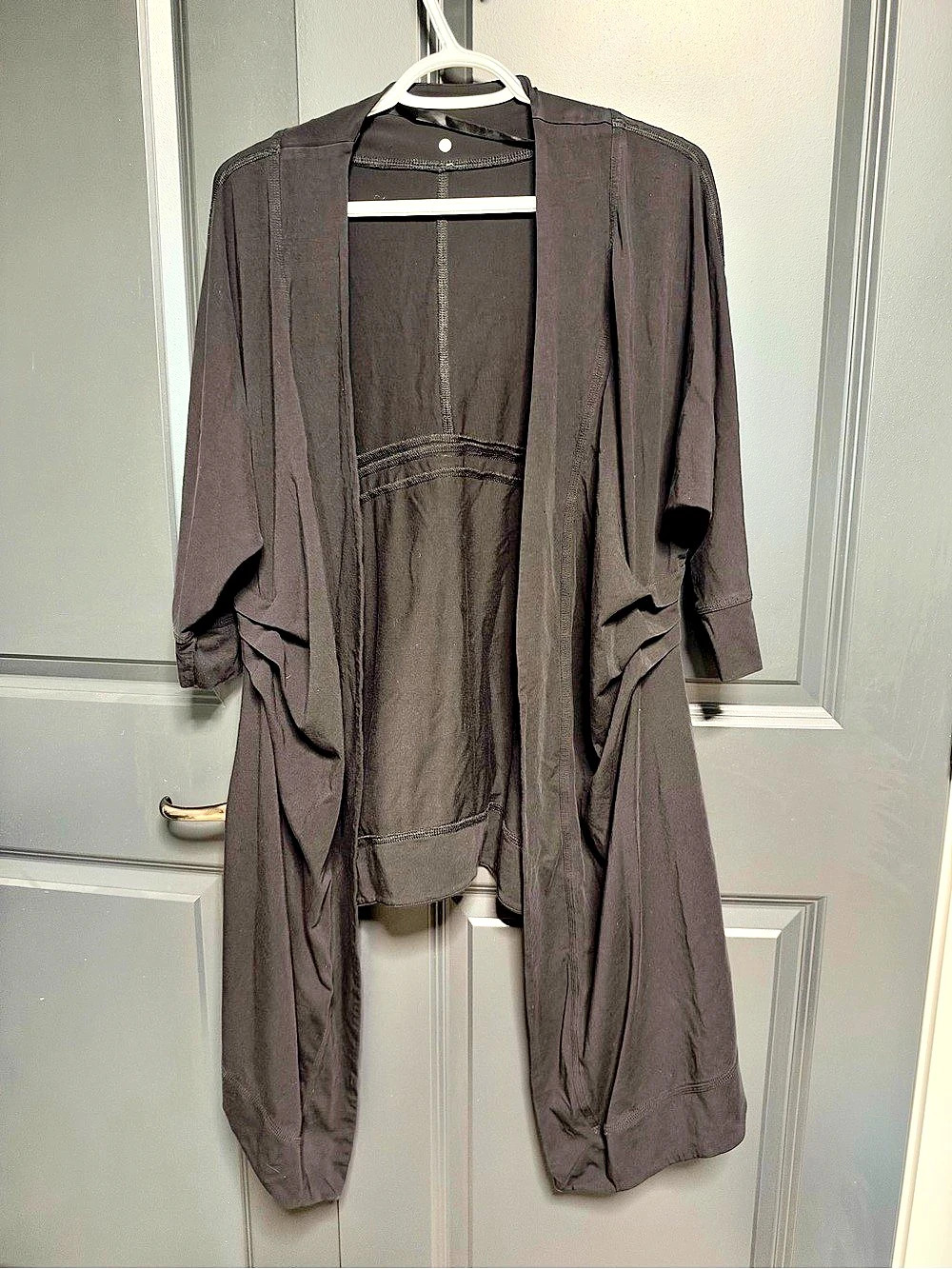 lululemon Transformation Wrap Black Cardigan